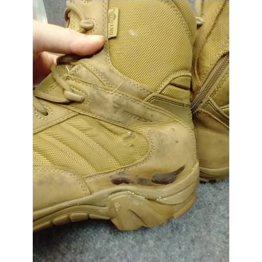 Bates Mens GX-8 DryGuard Composite Toe Side‎ Zip Tactical Boots Coyote Brown